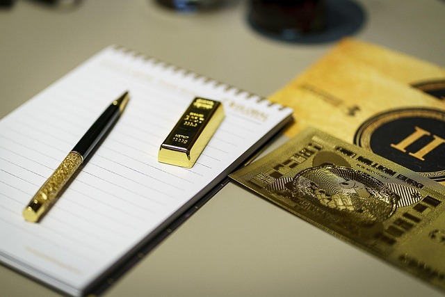 images of wealth, gold bar, credit card, etc