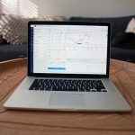 computer showing royalty industry list