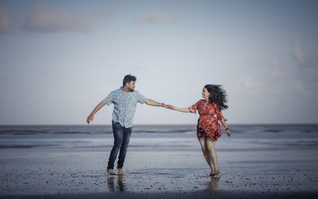 couple on beach