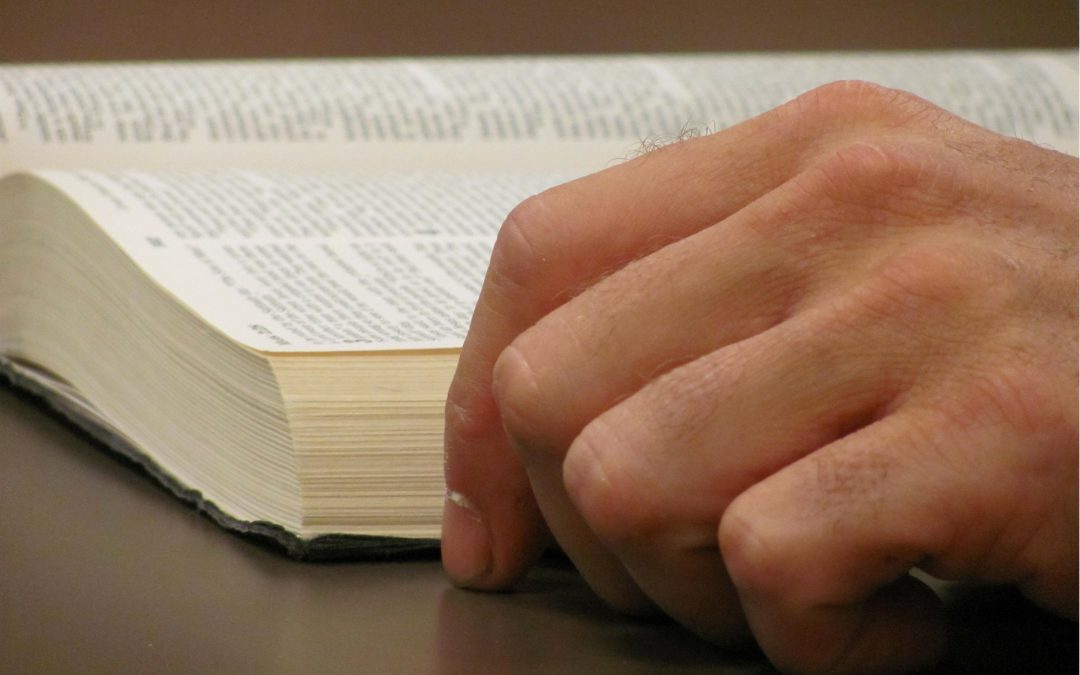 business person and bible